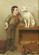 His favorite pet John George Brown